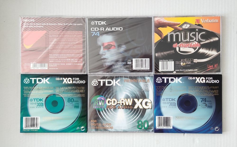 Диски CD-R для аудио