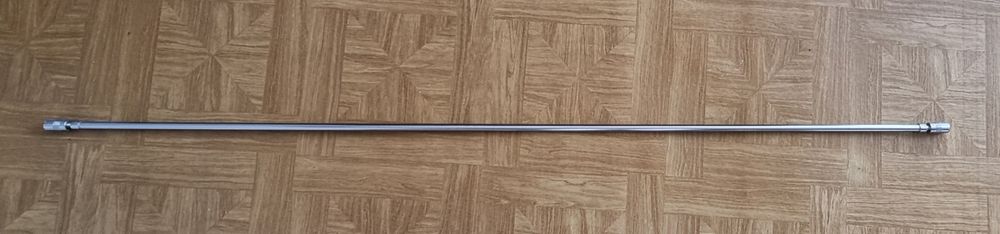 Karnisz 122 cm chrom