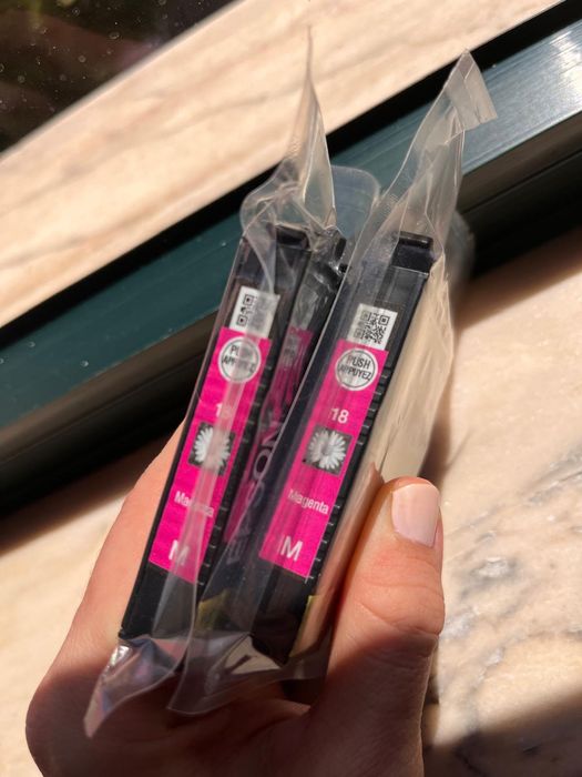 Tinteiros Epson Magenta (modelo Margarida) (duas unidades + oferta)