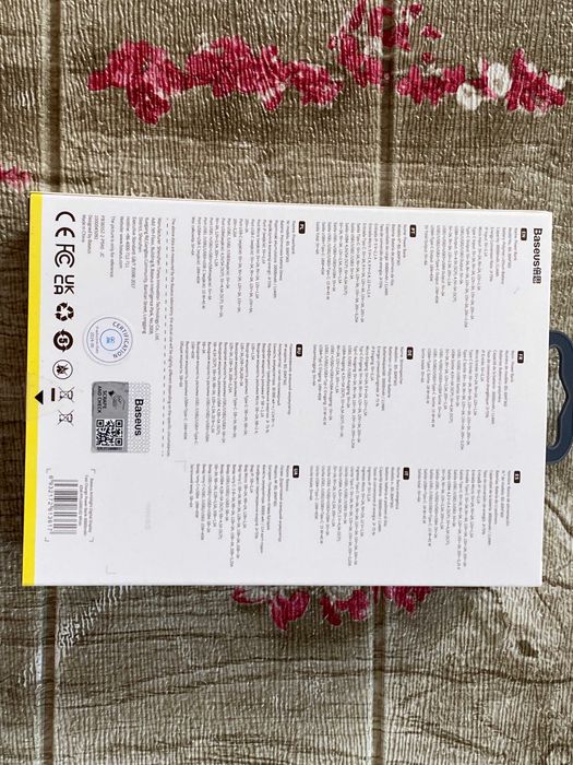 Повербанк Baseus Amblight 30000mAh 65W White оригинал powerbank