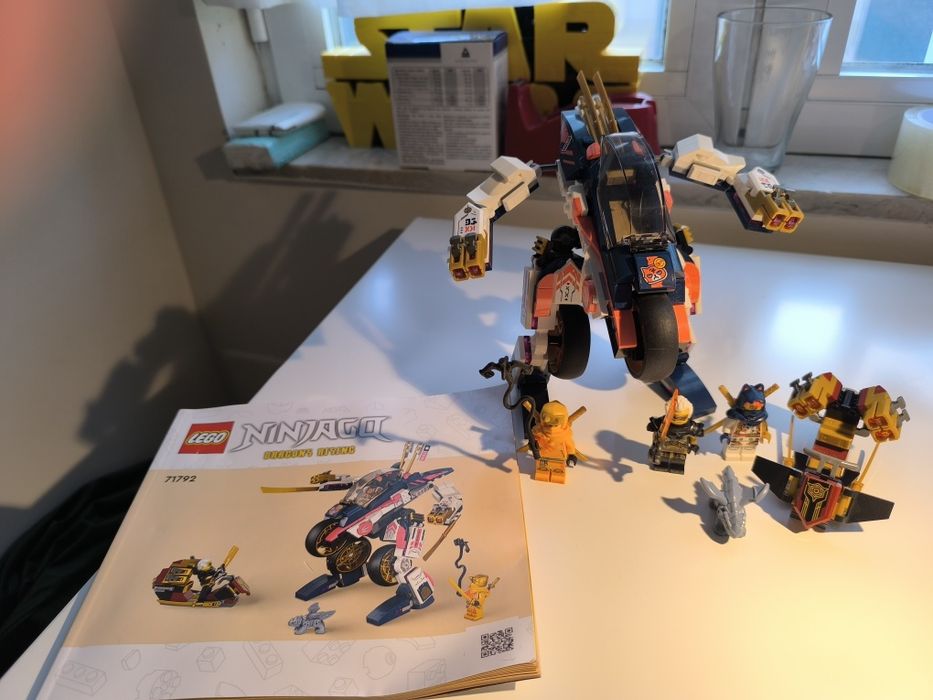 (384pcs)Lego Ninjago Sora's Transforming Mech Bike Racer 71792