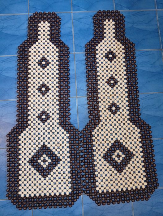 Дерев’яний масажер з Карпат, воскований, для спини 45×33 см, ручна робота