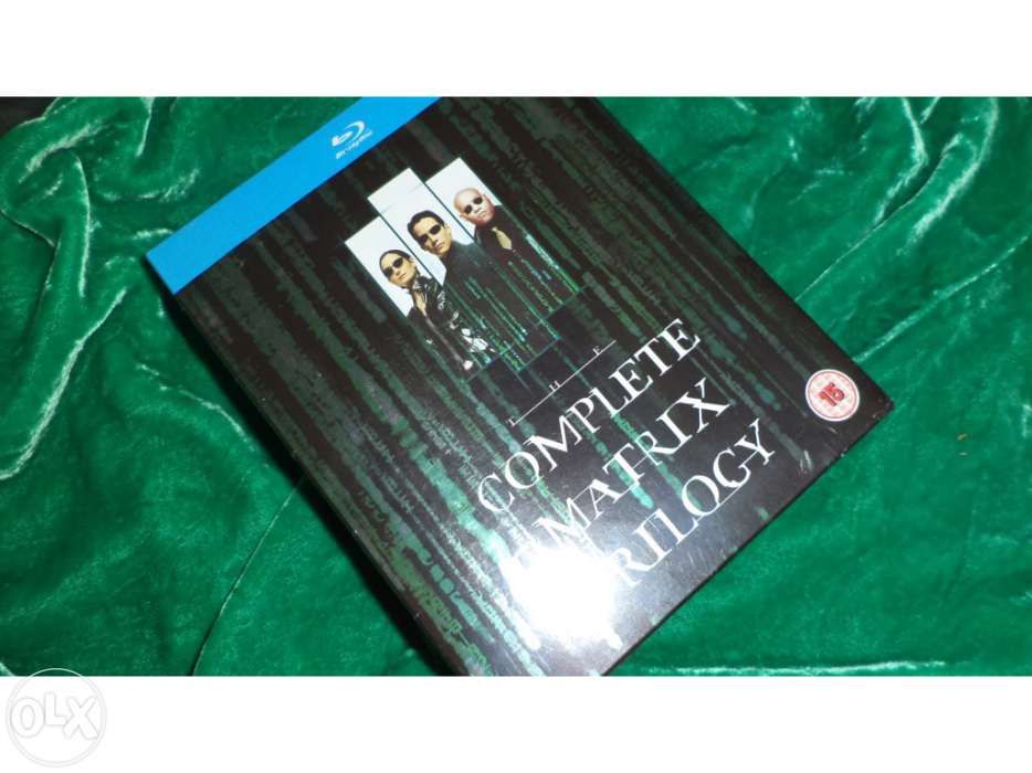 Matrix Blu-Ray Trilogy Box Set - New Sealed64297874389122120
