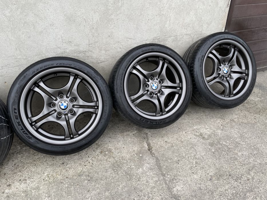 (177)Koła, Felgi 5x120 17” BMW, Oryginał, Rant, Grafit