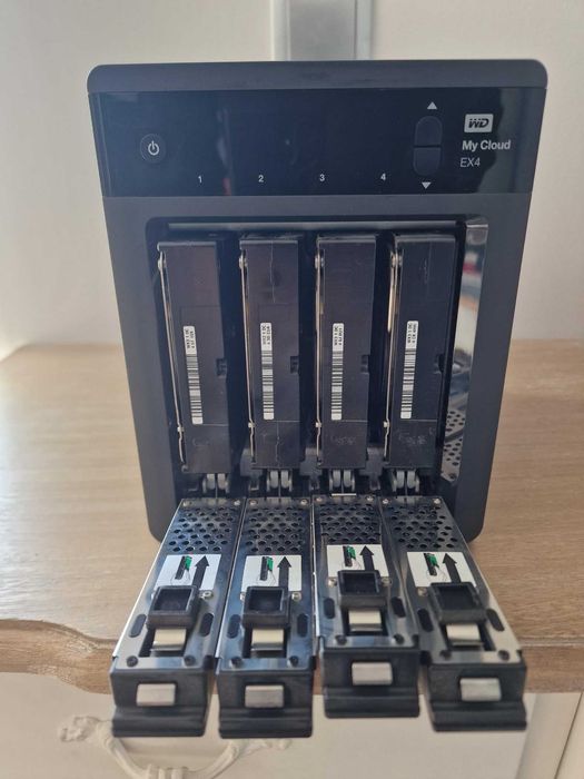 Disco NAS 20TB Western Digital EX4 - c/ 4x 5TB WD RED