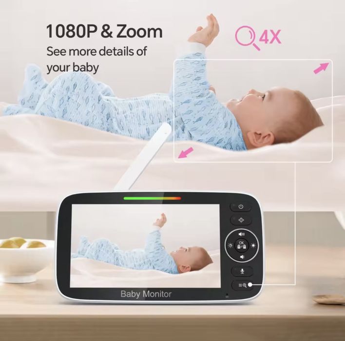 Відеоняня SM-530A baby monitor Дитячий монітор