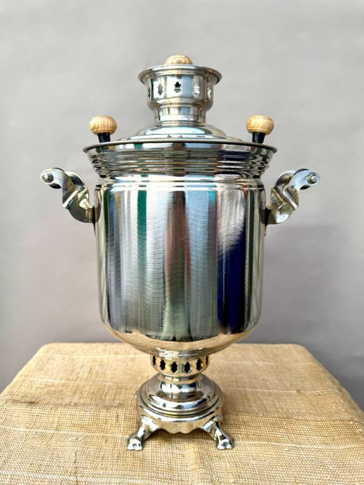 Самовар на дровах ТУЛА зшв  с трубой  5 и 7 литров