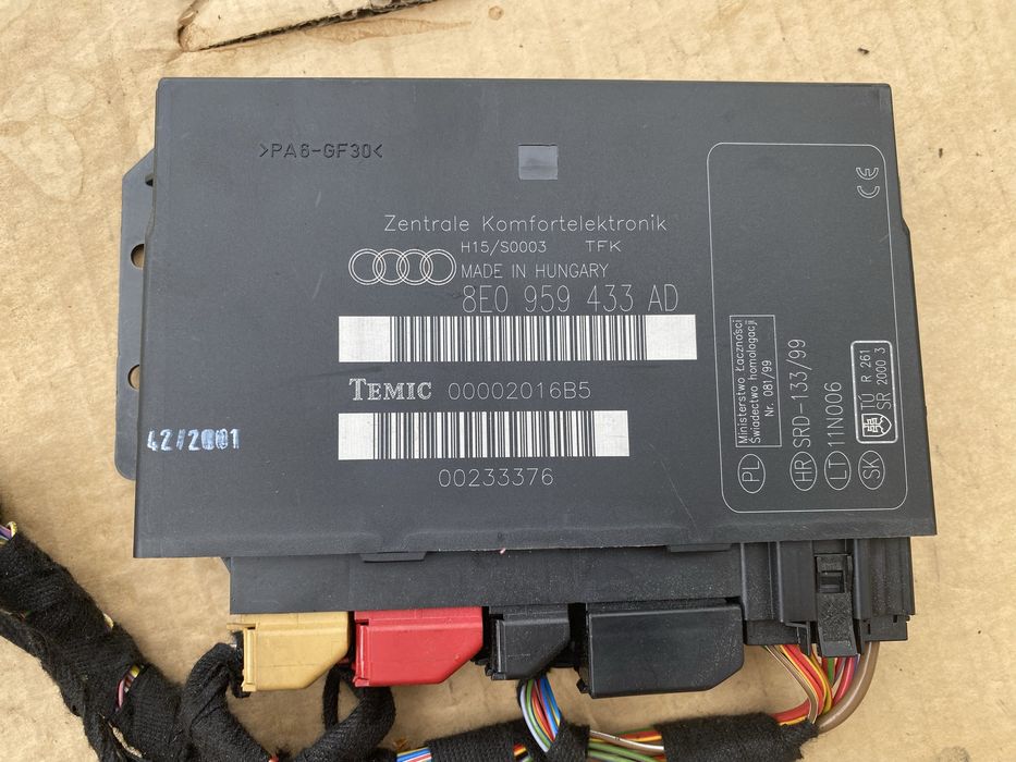 Audi a4b6 modul komfortu