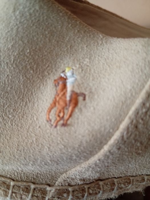Zamszowe espadryle Polo Ralph Lauren