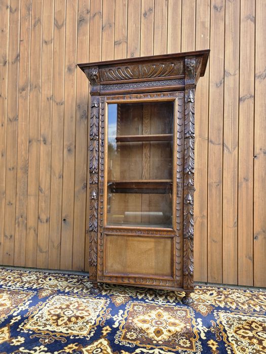 Mała witryna biblioteczka eklektyczna  #1786 Stylowy Węgrów