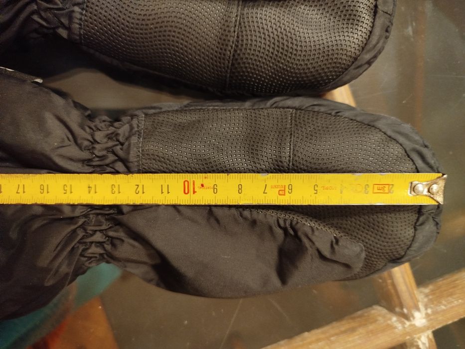 Luvas de Ski sem dedos quentes e impermeáveis