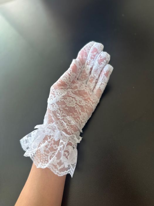 Перчатки весільні