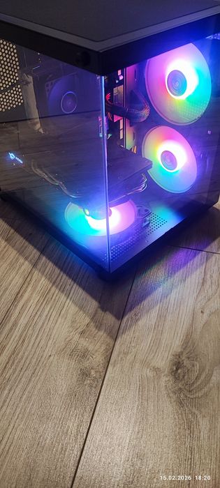 Komputer gamingowy XEON 8/16 • 32GB RAM • 8GB GPU • OBUDOWA RGB +Win11