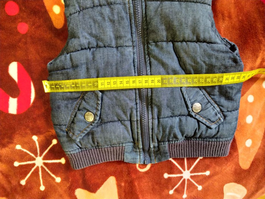 Фірмова безрукавка жилет Mothercare і теплі штани Lupilu 18-24 86-92