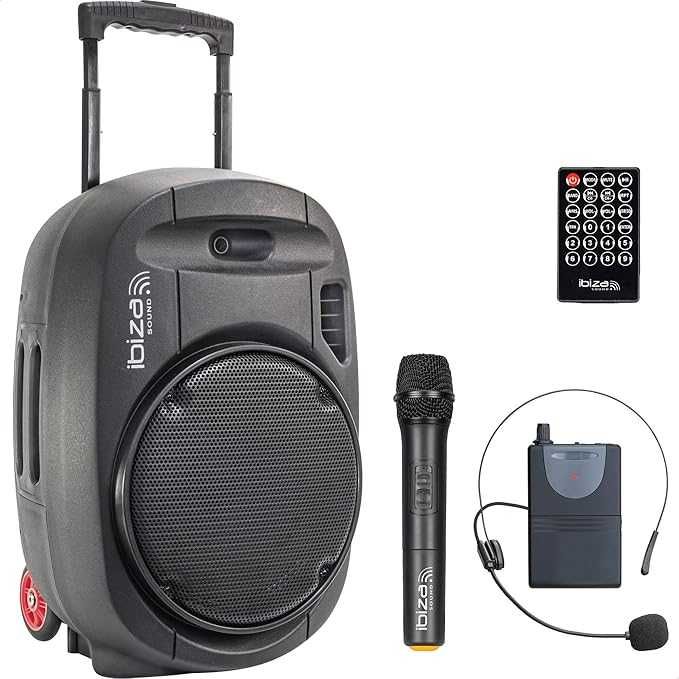 Ibiza PORT12UHF-MKII-TWS/Przenośny głośnik 12"/700W MAX/nowy