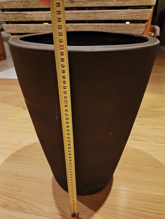 Vaso Decorativo Cor Castanho 50 x 36