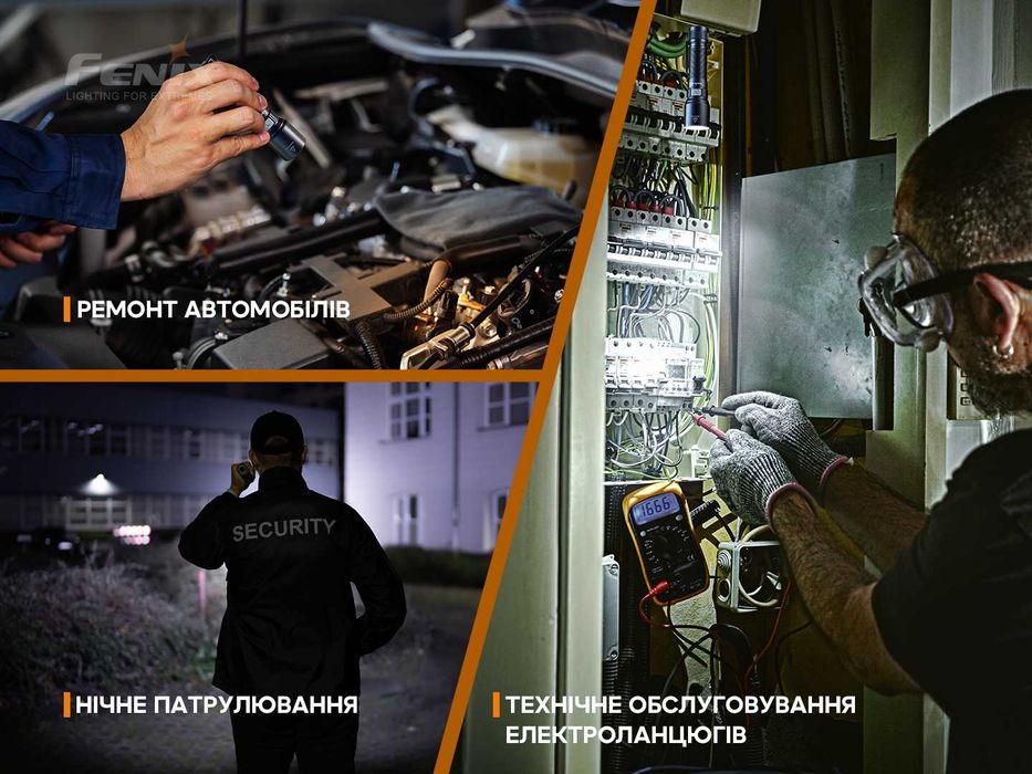 Fenix C6 V3.0 Ручний Ліхтар (1500 Люмен 300 Метрів) ГАРАНТІЯ 5 РОКІВ!