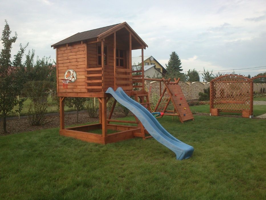 Altana studnia huśtawka pergola meble ogrodowe usługi stolarskie