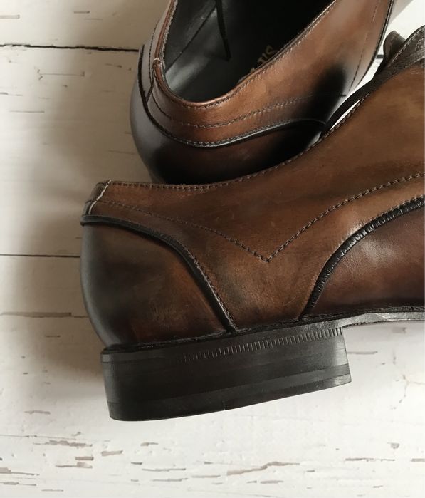 Eleganckie Buty Męskie Doucal’s Italia 45 Skóra Unikat Nowe !