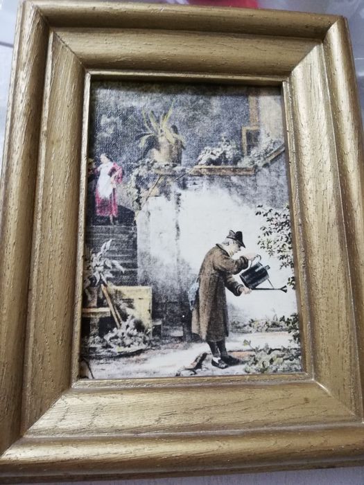 OBNIZKA-80zl/45zl obraz w przepięknej ramie