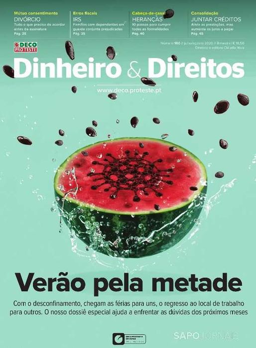 8 Revistas  Dinheiro e Direitos da DECO e guia fiscal 2022 Lote 1