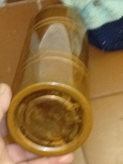 Garrafa em Cobre Térmica com bolsa em algodão