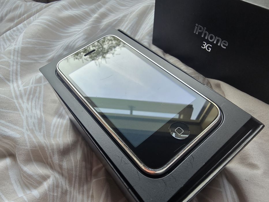 IPhone 3G 8gb + pudełko - 100% sprawny! Kolekcja