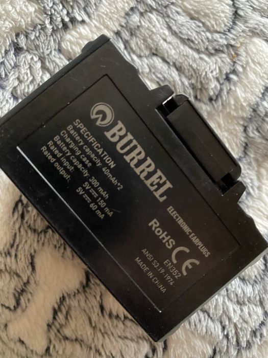 elektroniczne ochronniki słuchu marki Burrel