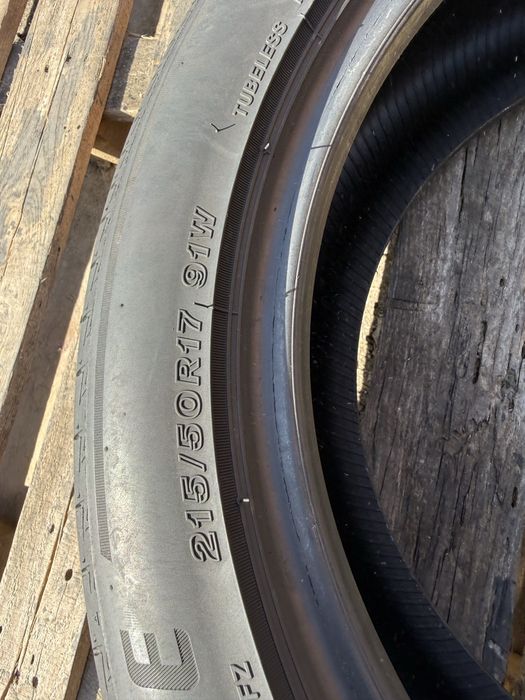 215/50 R17 Bridgestone Turanza T005 /2024рік/літо/2шт./