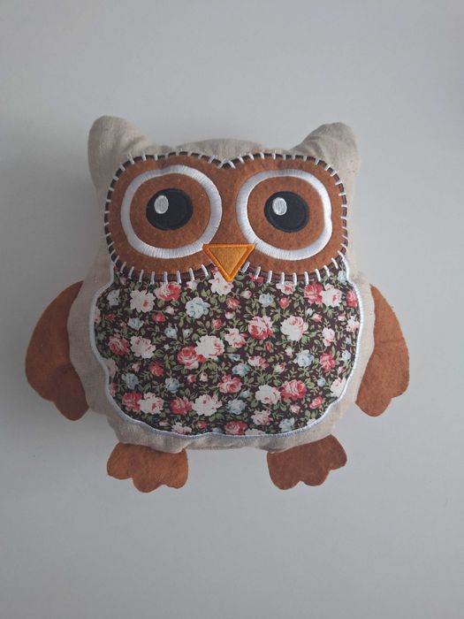 Bluza z misiami 110 cm i maskotka Sowa