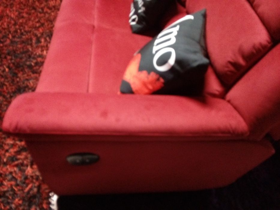 NOVO Sofá de angulo design italiano "promoção "LOURINI RELAXANTE ELECT