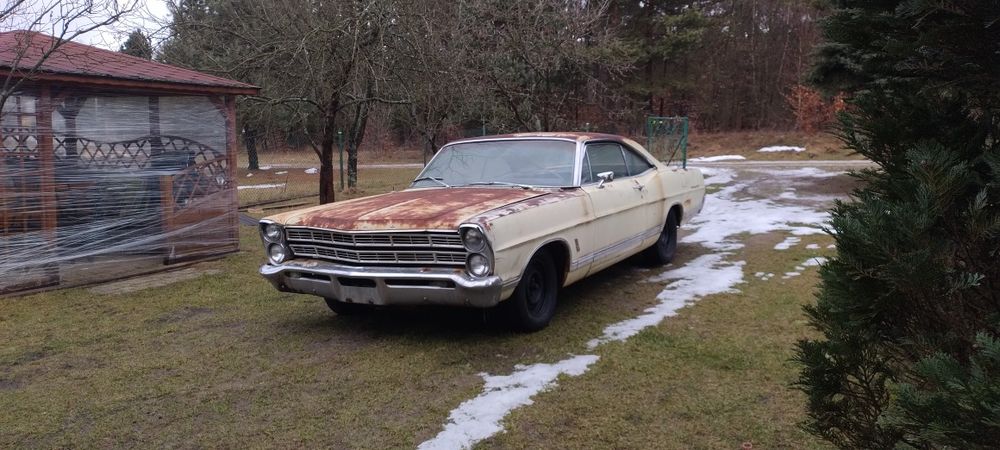 Ford Galaxie 500 nie mustang Camaro - baza do odbudowy części