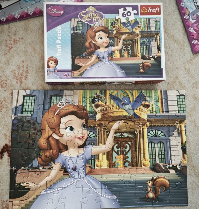Puzzle Sofia królewna 4 +