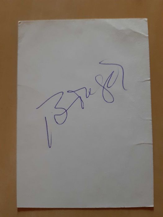 Postais autografados Grupo Santa Maria, Manuela Bravo, Bonga e outros