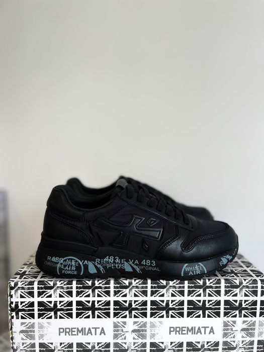 Premiata Mase Original Black кросівки чоловічі чорні