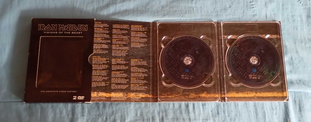 DVD Iron Maiden - "Visions of the beast" (duplo)
