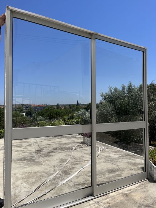 Janelas e sacadas de aluminio