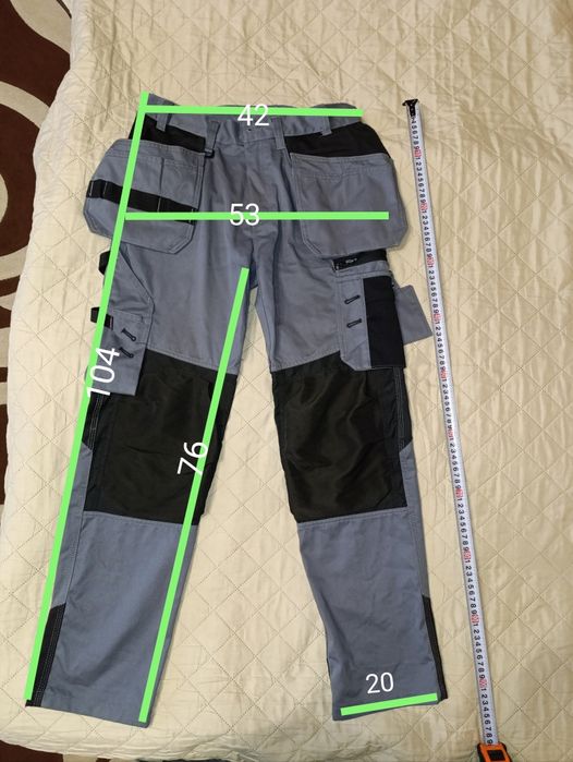 Качественные рабочие брюки BLAKLADER 1555 46C r16r17r18r19r20