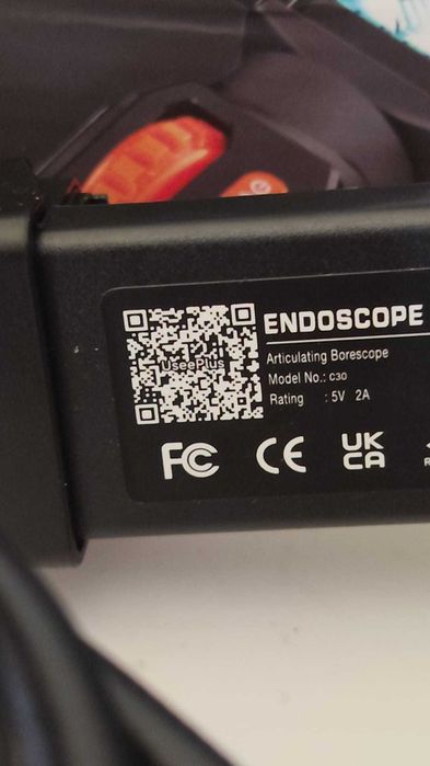Boroscópio Articulado C30 USB-C Android | IP67 | Cabo aprox. 2 m | Novo em Caixa