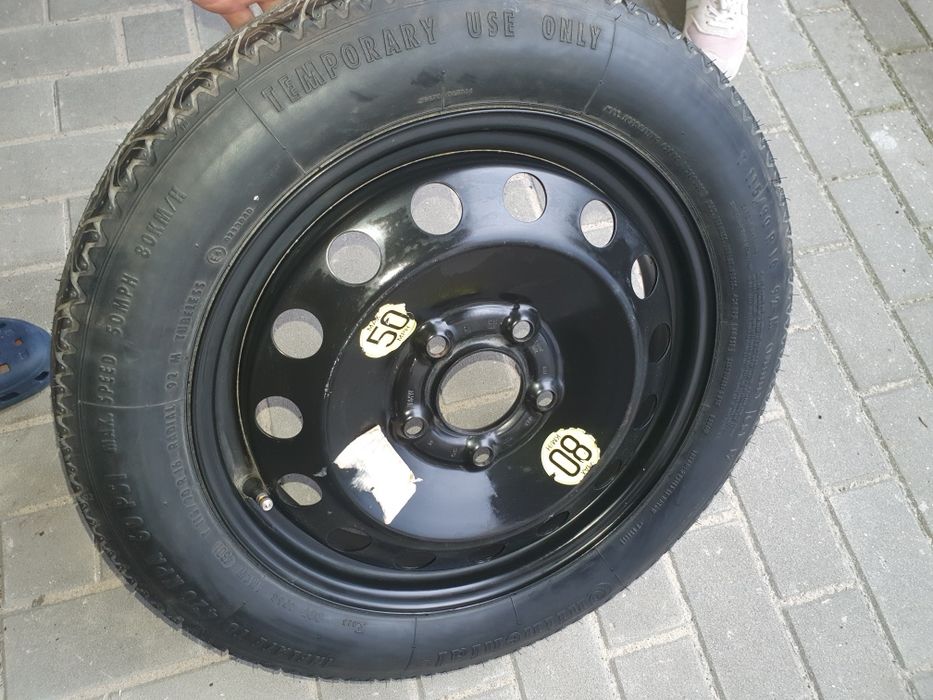 koło dojazdowe/zapas  bmw e90 continental  R16