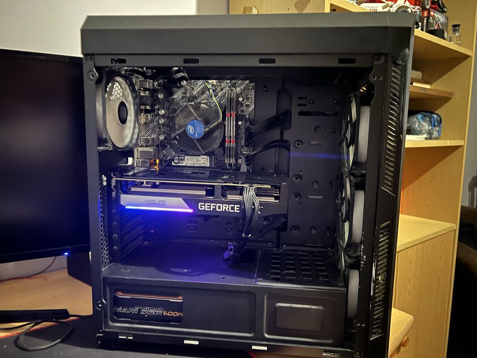 Komputer gamingowy RTX 3060 Ti, i5 10400F, 16gb ram