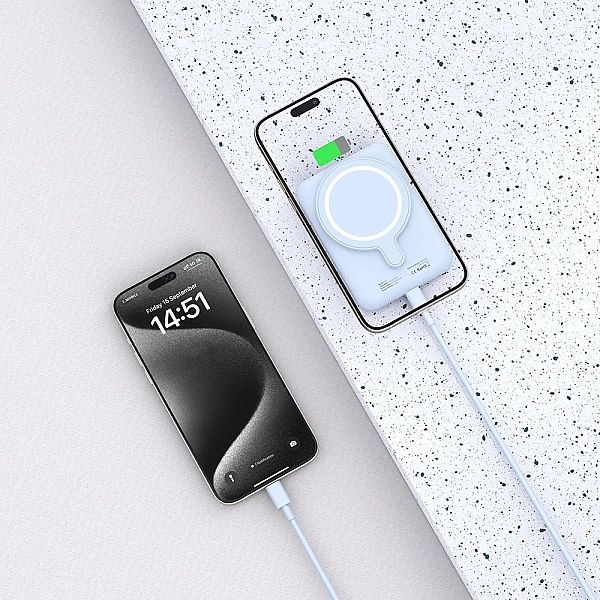 Powerbank Tech-Protect LifeMag PB10 z MagSafe 5000mAh 15W port USB-C -
