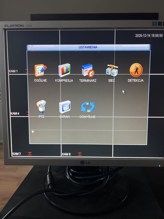 Rejestrator BCS-DVR0801ME 8 kanałów +HDMI + twardy dysk 1TB