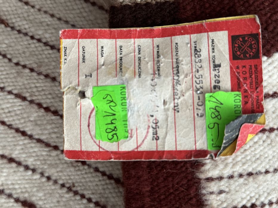 Gobelin kilim kapa vintage