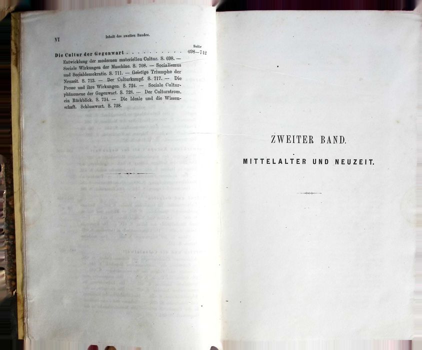 Culturgeschiste in ihrer Natürlichen entwichlung, 1877