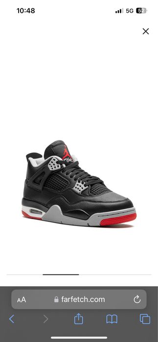 Jordan 4 Bred Reimagined