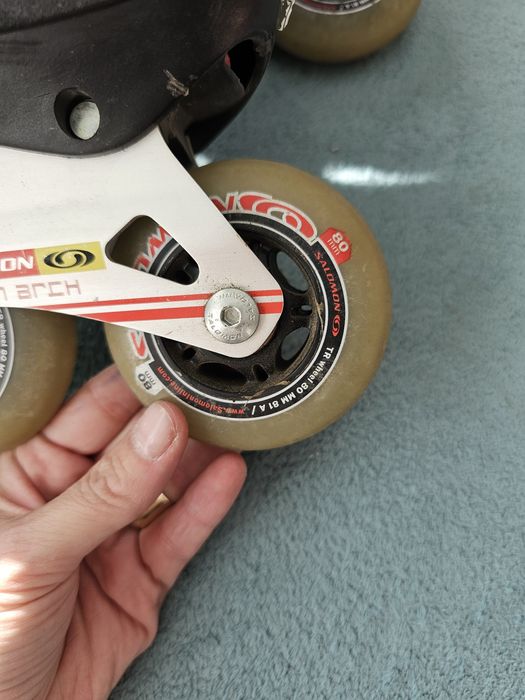 Rolki Salomon Motion 7 męskie 44 abec 5 kółka 80mm