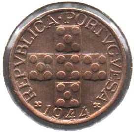 XX Centavos 1944 - soberba