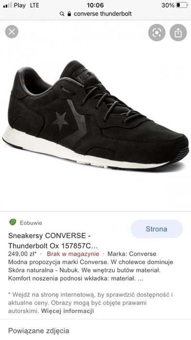 Nowe converse rozm. 35