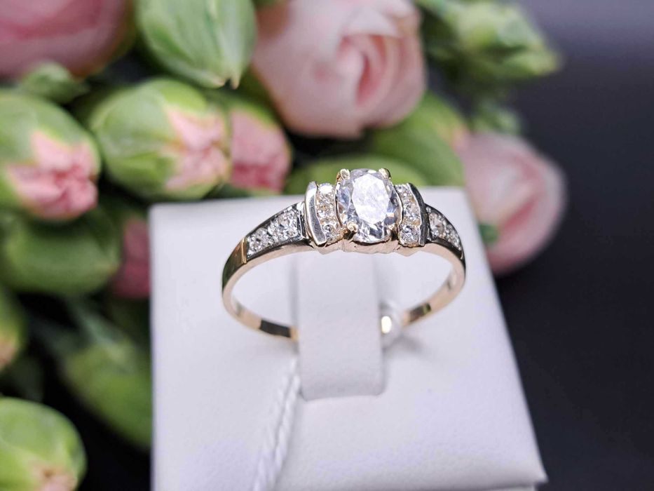 ZŁOTY PIERŚCIONEK 2,74 GR. próba: 585 roz. 25 Komis Redi